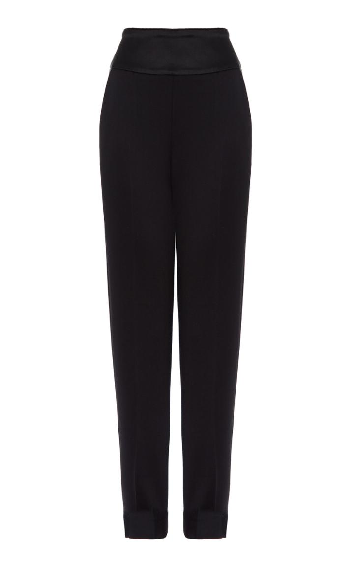 Temperley London Wool-blend Smoke Trousers
