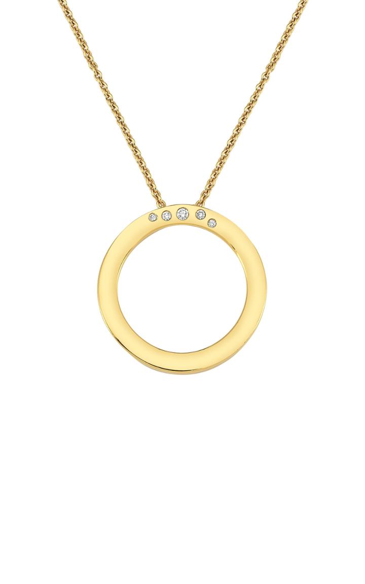Gilan Cintemani 18k Yellow Gold Diamond Necklace