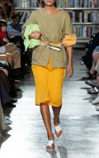 Moda Operandi Rejina Pyo Charlie Color-blocked Cotton Sweater Size: S