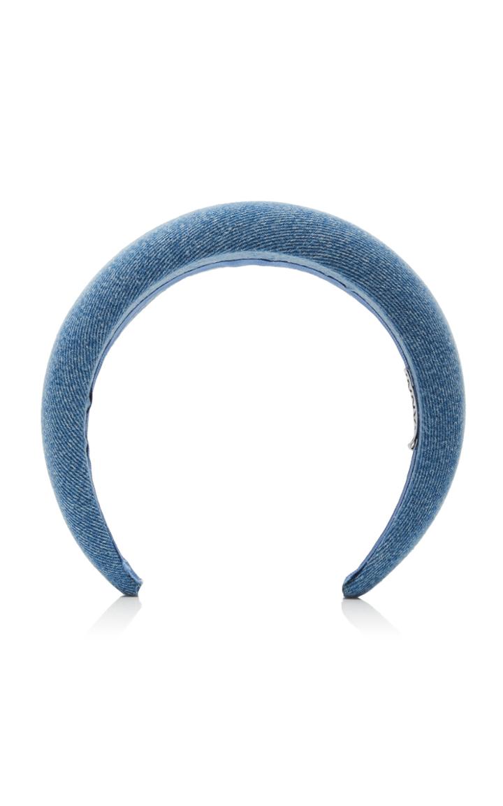 Ganni Washed Denim Headband