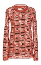 Missoni Argyle Pattern Knit Top