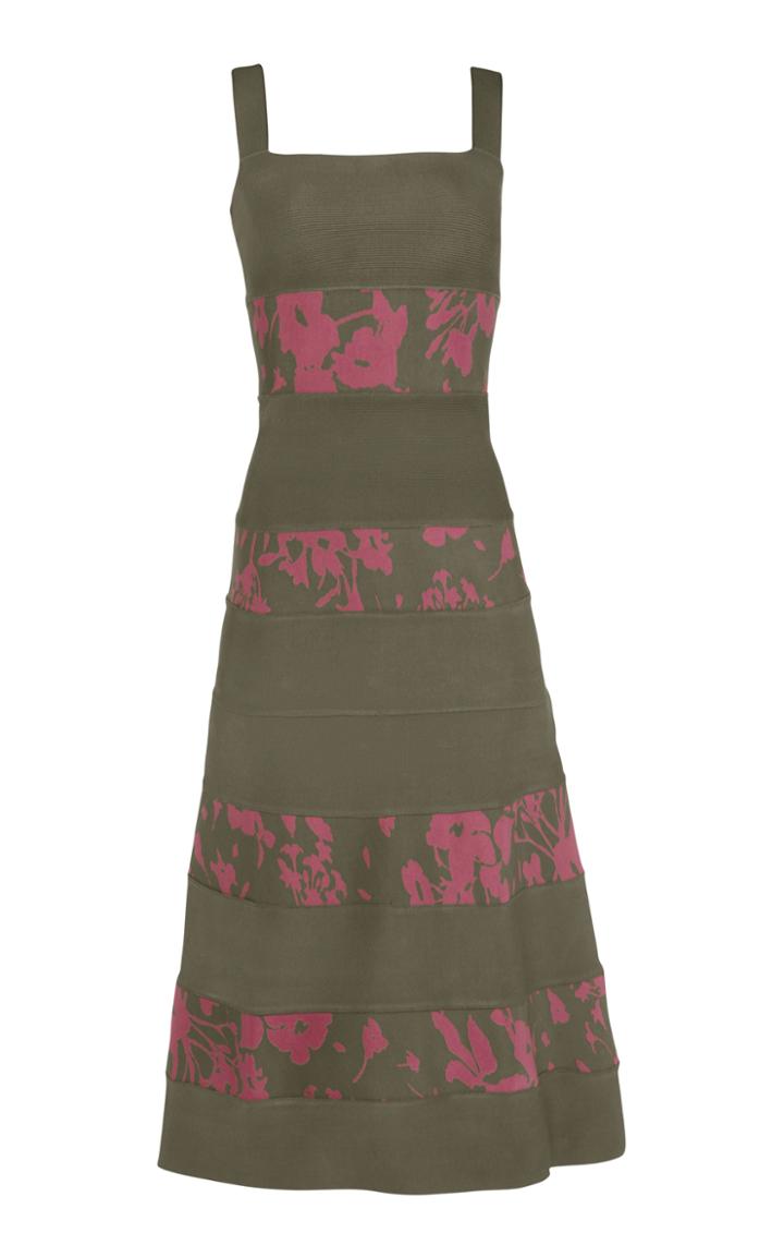 Lolitta Angelina Midi Evase Stripes Dress