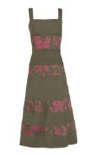 Lolitta Angelina Midi Evase Stripes Dress