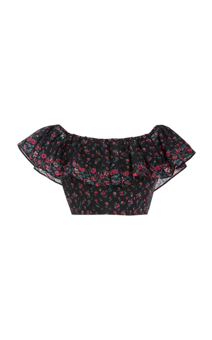 Loveshackfancy Maria Floral Off The Shoulder Top