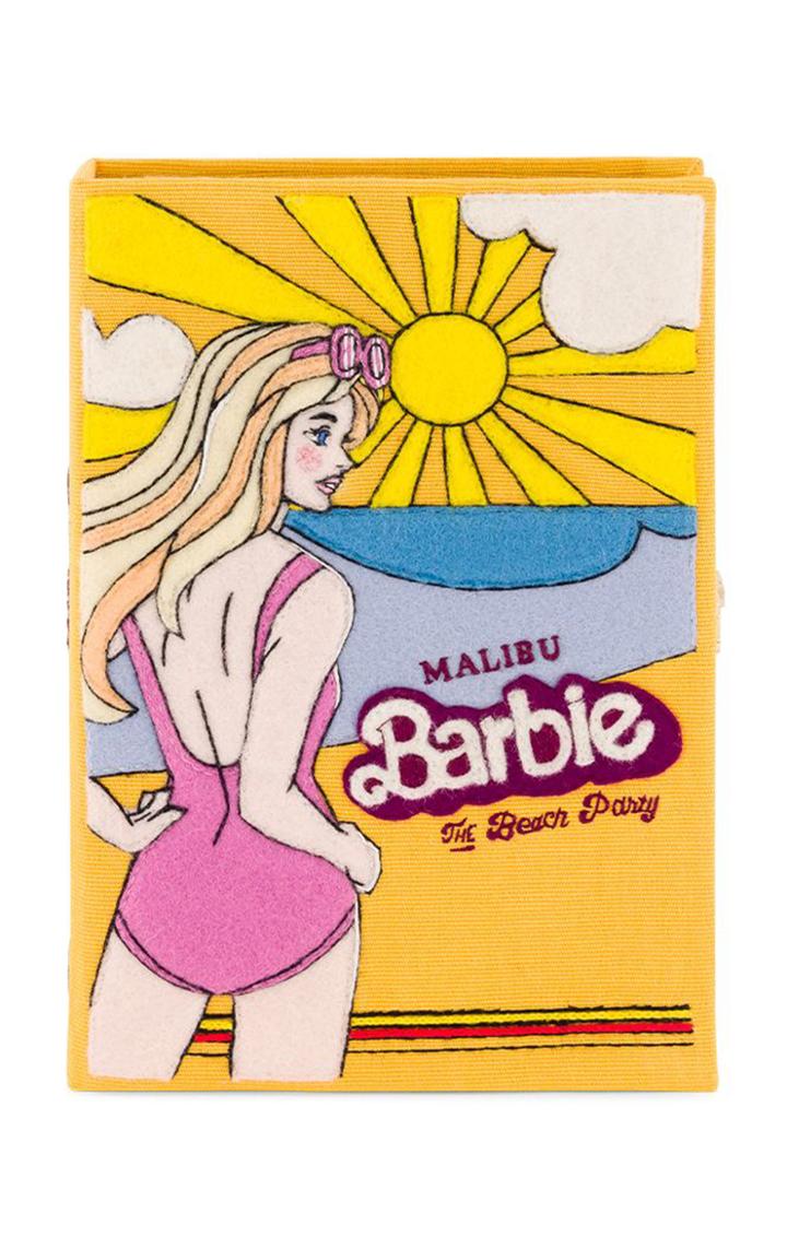 Moda Operandi Olympia Le-tan Barbie Beach Party Embroidered Clutch