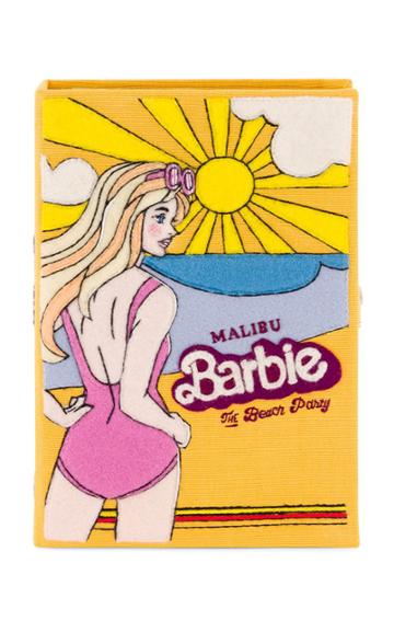 Moda Operandi Olympia Le-tan Barbie Beach Party Embroidered Clutch
