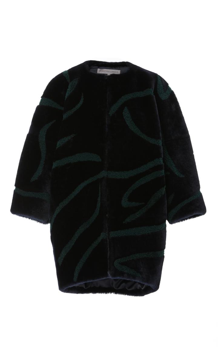 Pologeorgis Cleo Shearling Coat