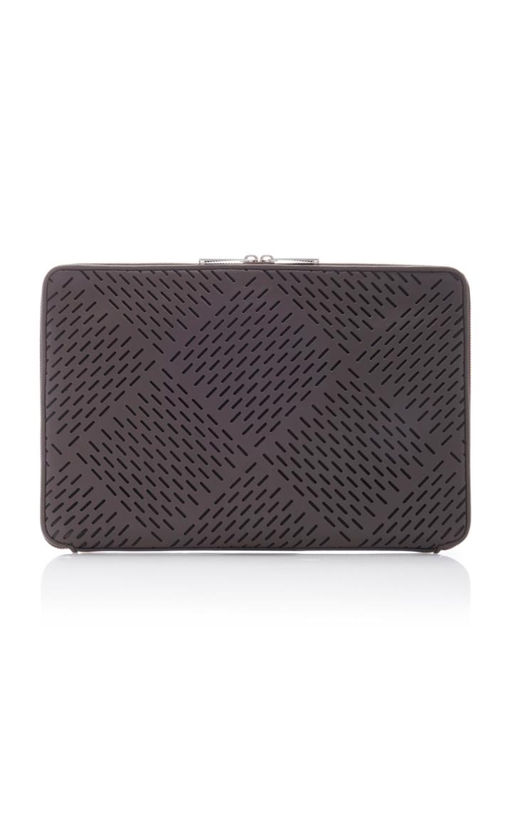 Bottega Veneta Laser-cut Leather Pouch