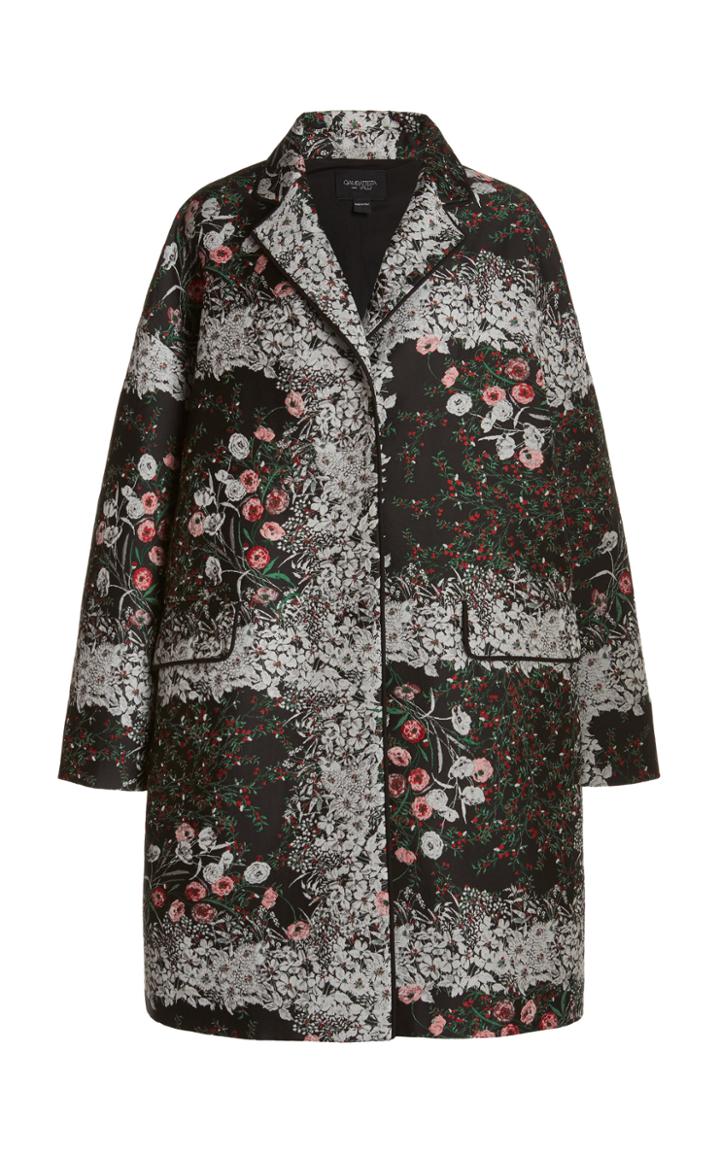 Moda Operandi Giambattista Valli Floral Tent Jacket