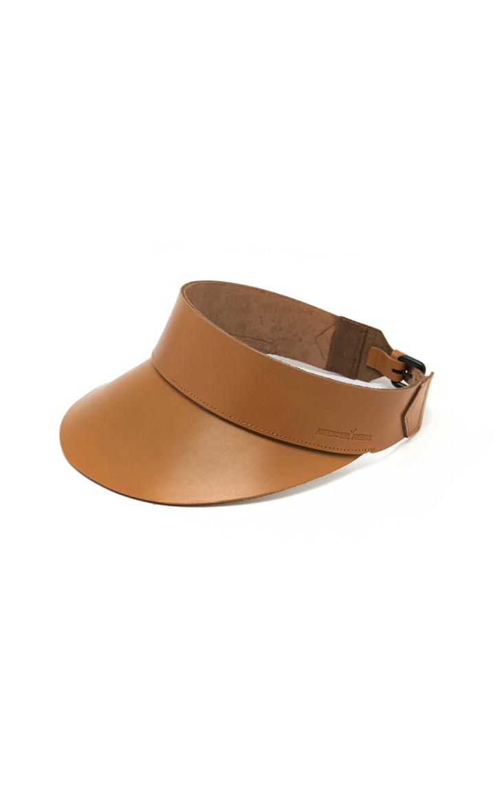 Awesome Needs Leather Visor