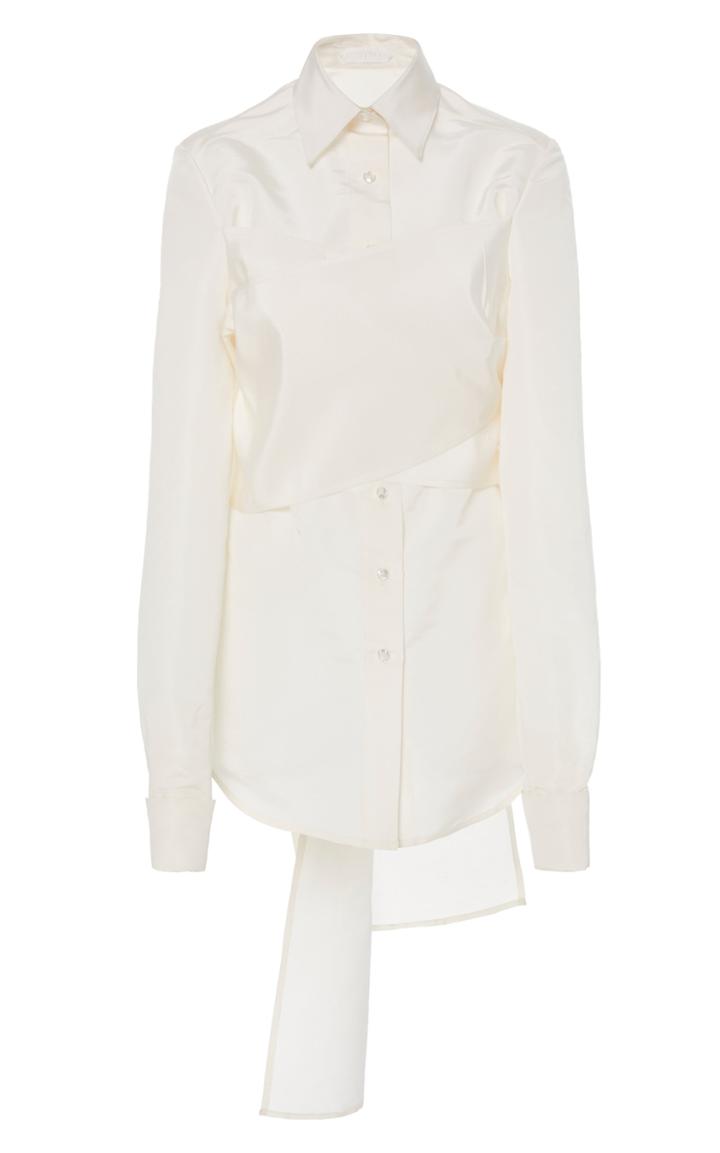 Unttld Elena Silk Faille Blouse