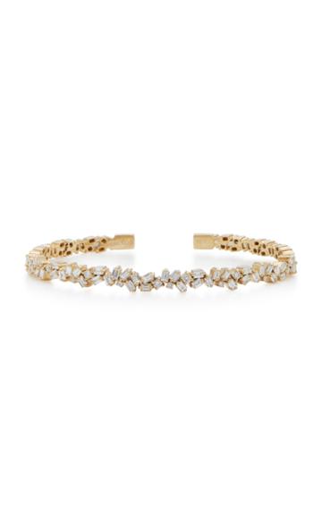 Suzanne Kalan 18k White Gold Diamond Bracelet