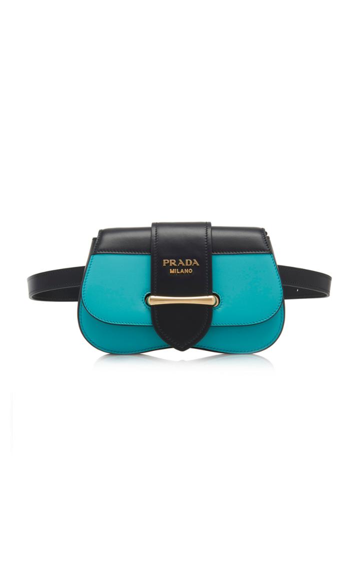 Prada Cahier City Calf Belt Bag