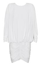 Retrofte Flynn Ruched Jersey Mini Dress