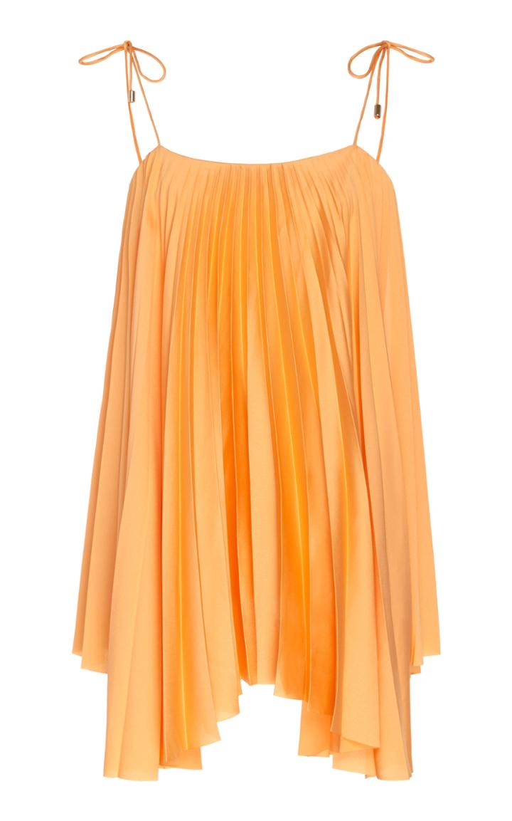Significant Other Eden Pleated Melon Top