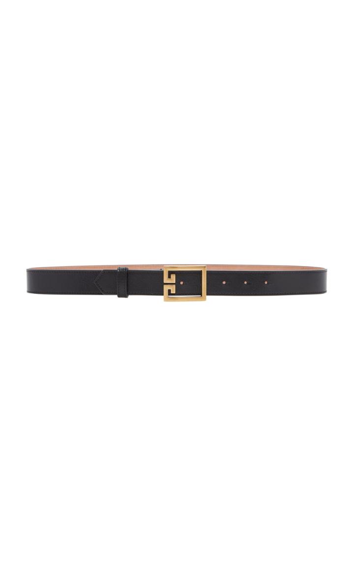 Givenchy Double-g Leather Belt