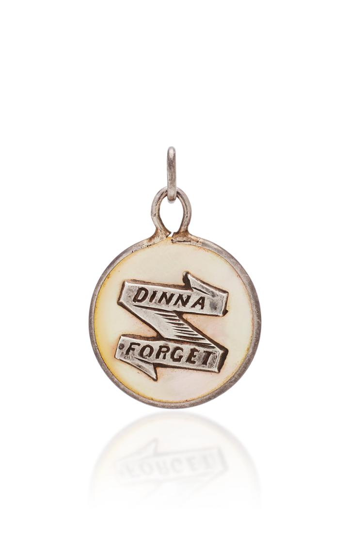 Vela Vintage Silver Mother-of-pearl Charm