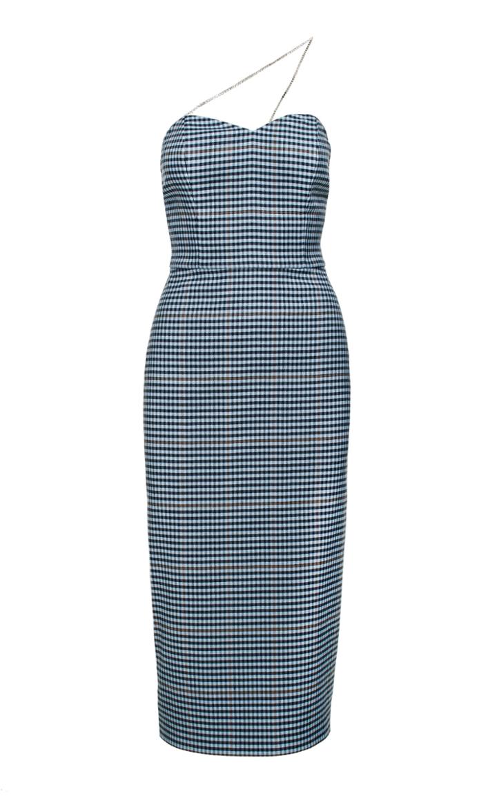 Anouki Wool Crystal Chain Midi Dress