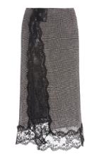 Christopher Kane Crystal Mesh Midi Skirt