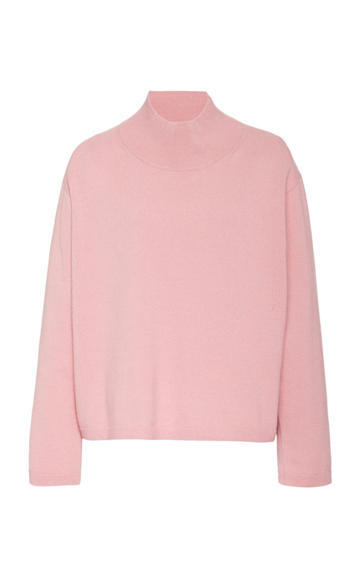 Mansur Gavriel Wool-cashmere Mock Neck Sweater