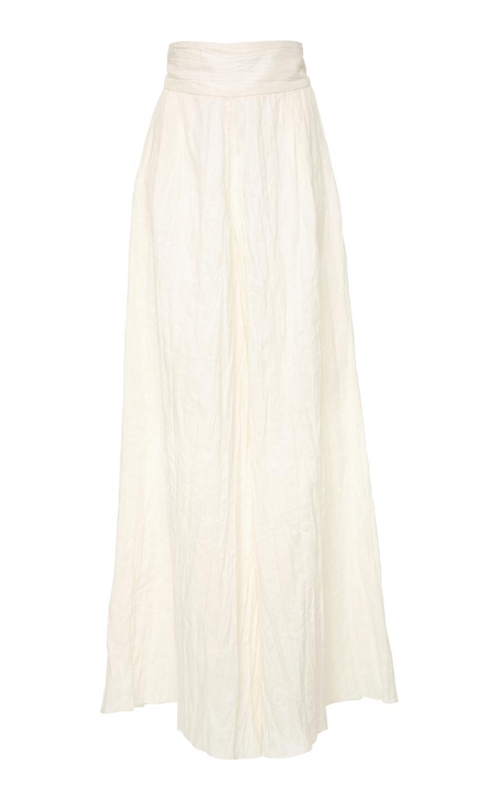 Johanna Ortiz M'o Exclusive Long Live The King Linen Pants