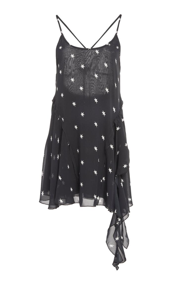 Re/done 80s Printed Silk Dress