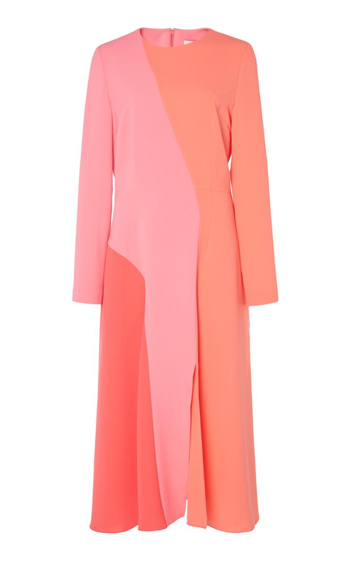 Goen.j Color Block Midi Dress