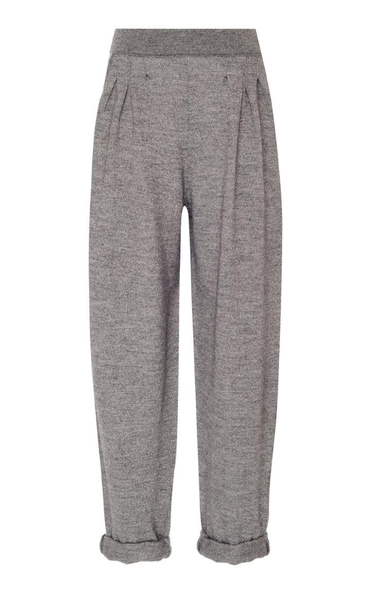 Balmain Wool Cuffed Pant