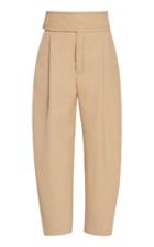 Toteme Lombardy Cropped Stretch-twill Pants