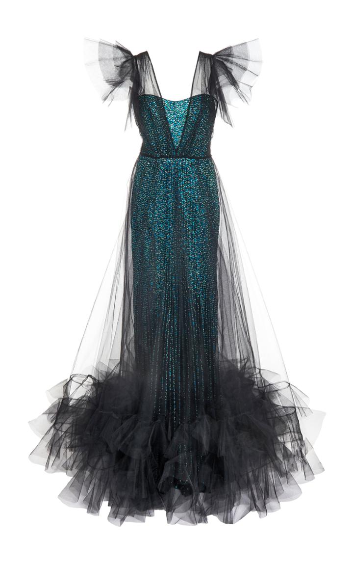 Moda Operandi Jenny Packham Rosima Strapless Gown