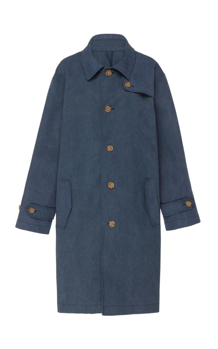 Moda Operandi Rejina Pyo Cotton Overcoat Size: M