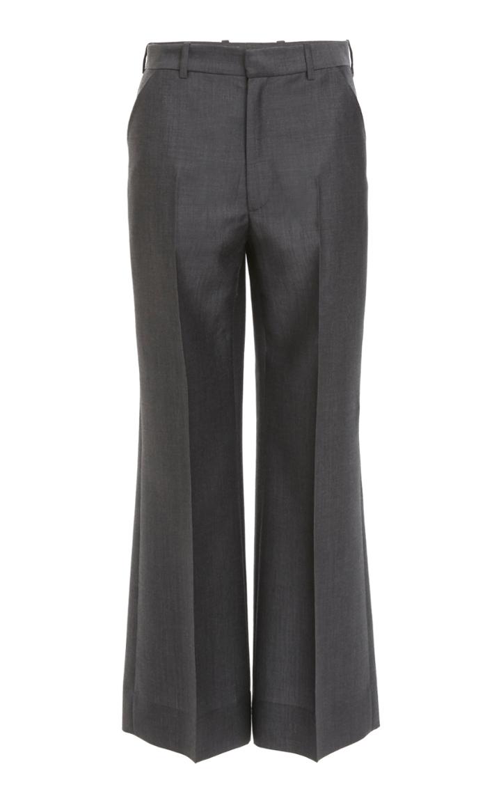 Maison Margiela Pleated Mohair Wool Trouser
