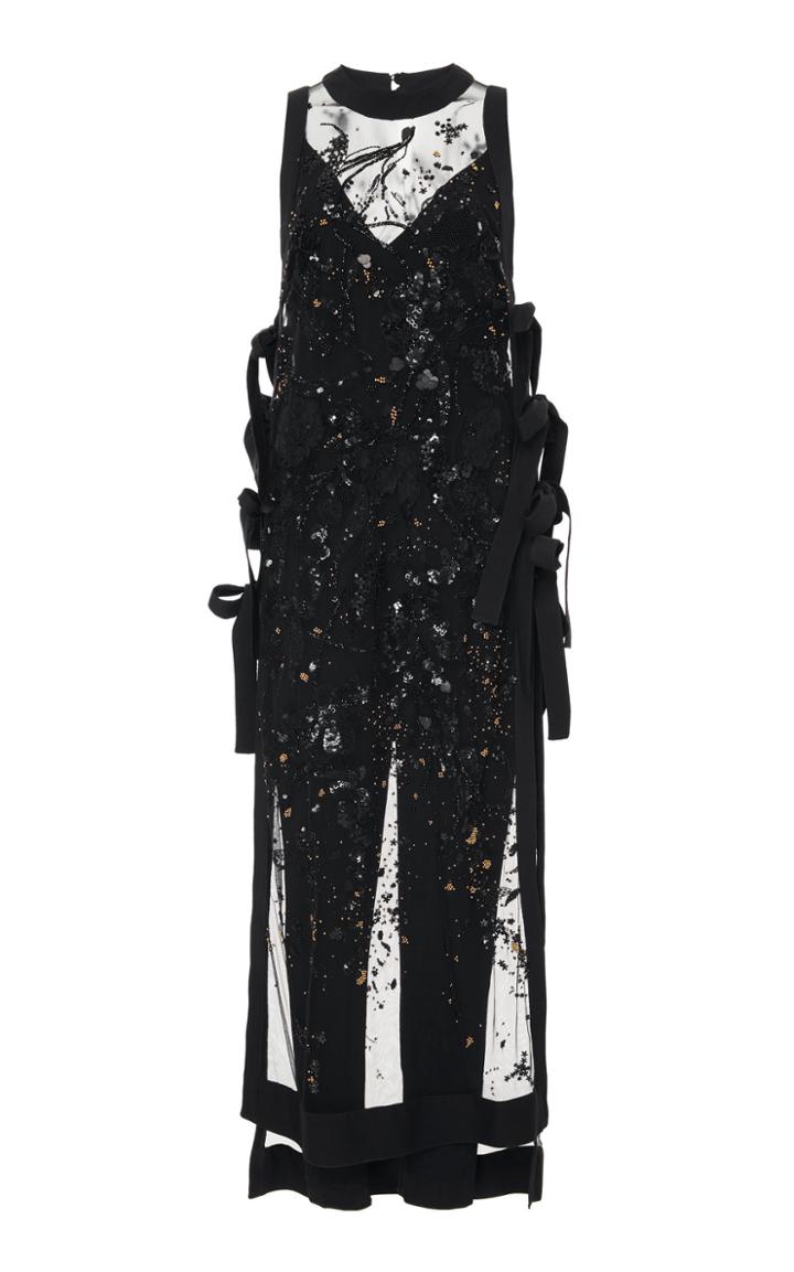 Elie Saab Bead Embroidery Jumpsuit