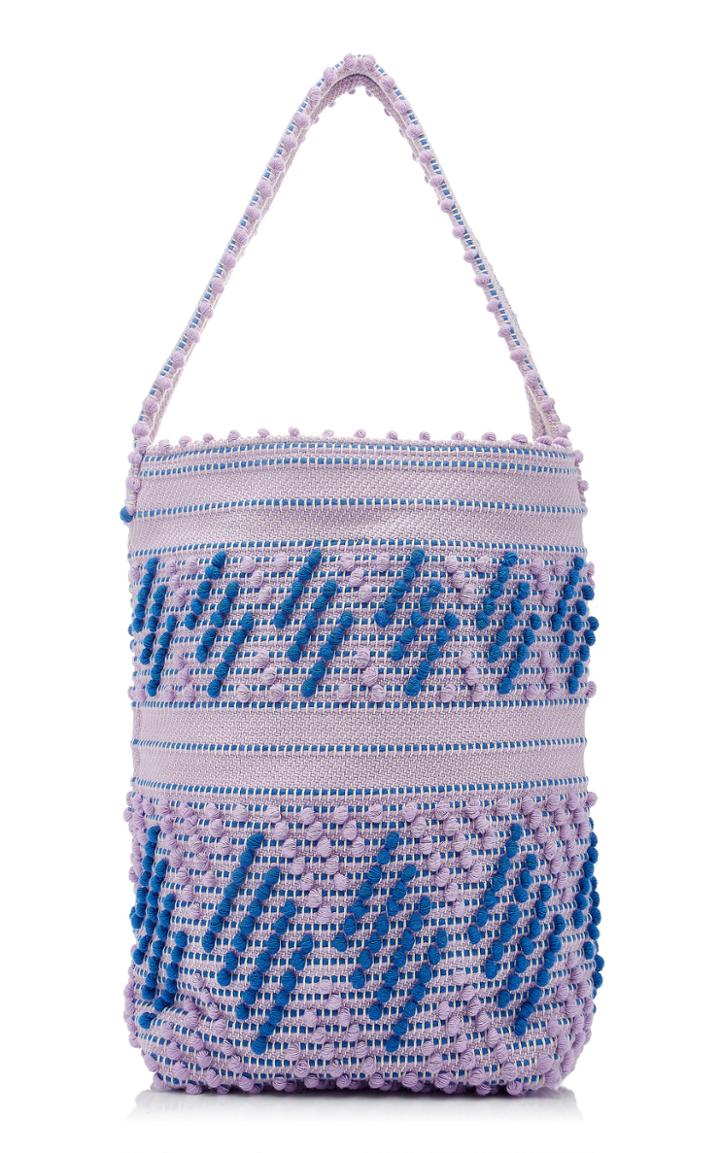 Antonello Bultei Textured Woven Shoulder Bag