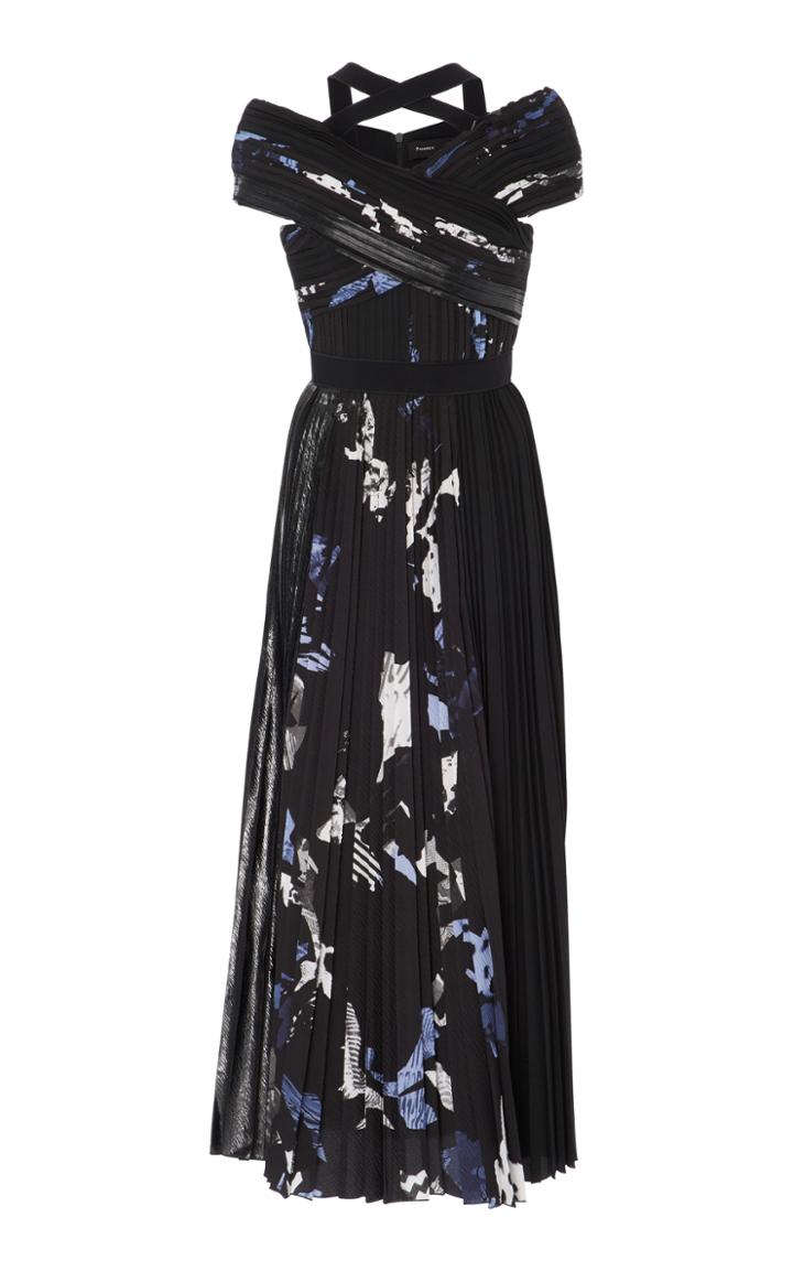 Proenza Schouler Wrap-effect Pleated Dress