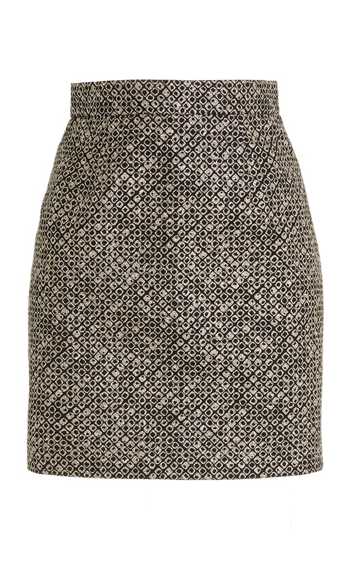 Moda Operandi Christian Siriano Joker Jacquard Mini Skirt