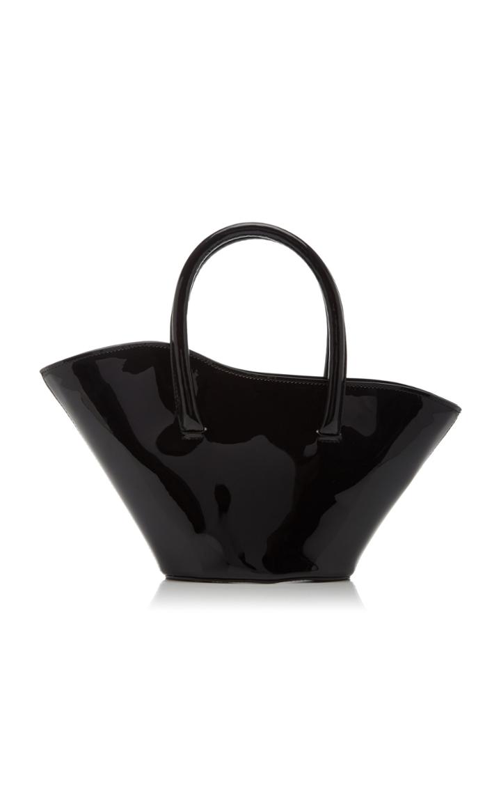 Moda Operandi Little Liffner Micro Tulip Patent Leather Top Handle Bag