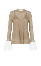 Camilla And Marc Olga Metallic Knit Top