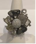 Nina Runsdorf Slice Diamond Ring