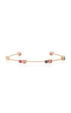 Carolina Neves X Julls 18k Gold Multi-stone Rose Colors Bracelet