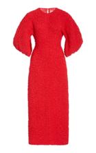 Moda Operandi Mara Hoffman Freya Puffed-sleeve Cloque Dress