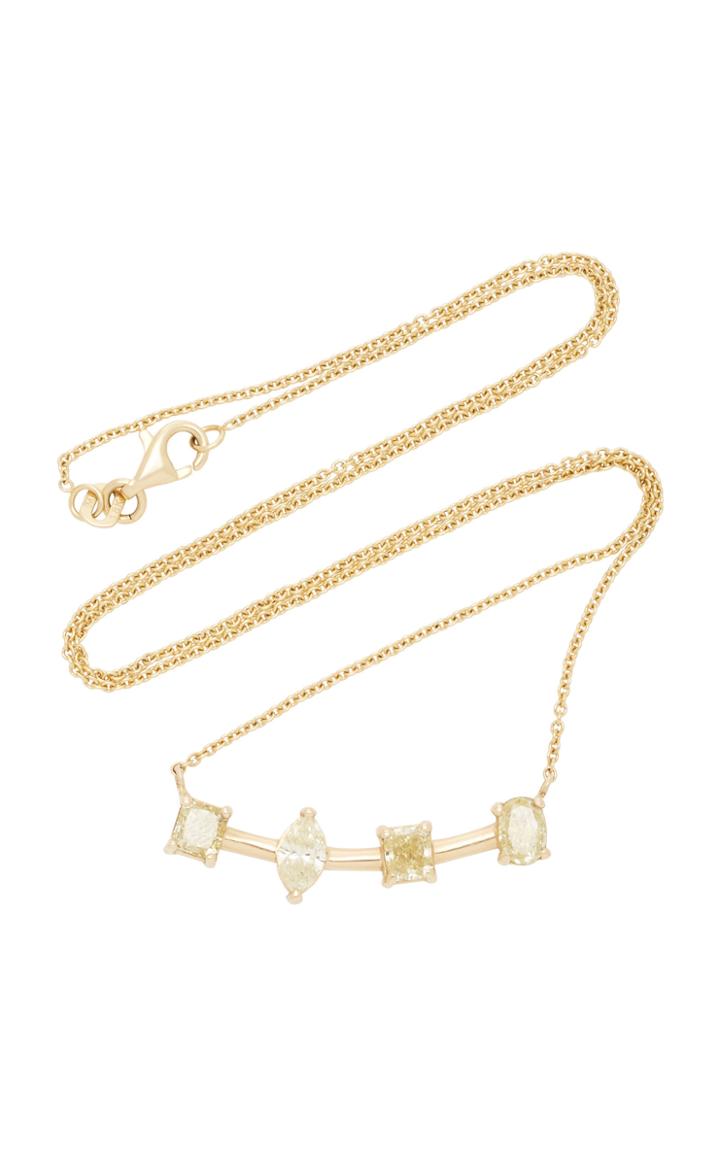 Maria Jose Jewelry 18k Gold Diamond Necklace