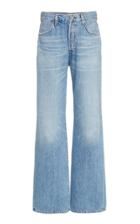 Citizens Of Humanity Annina Distressed High-rise Wide-leg Jeans