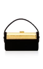 Bienen Davis Rgine Black Velvet Swarovski Top Handle
