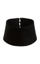 Alex Perry Satin Crepe Cuff Collar