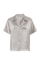 Moda Operandi Sablyn Paisley Button-down Silk Shirt Size: Xs
