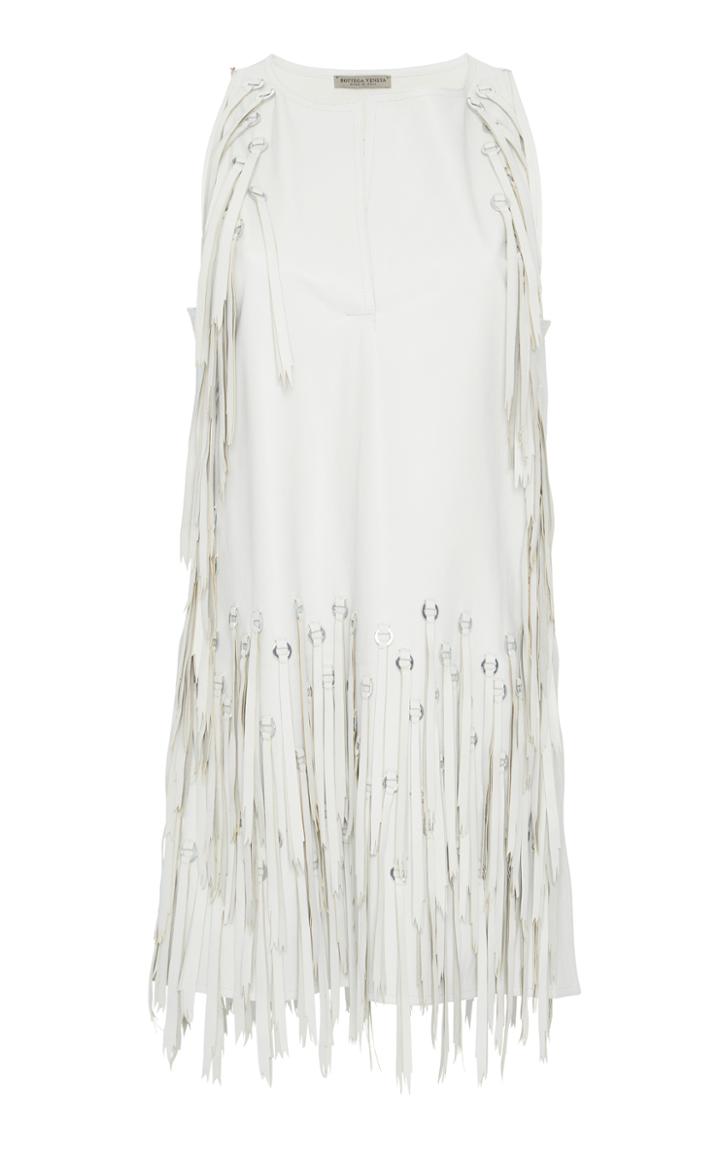 Bottega Veneta Sleeveless Vintage Lamb Dress