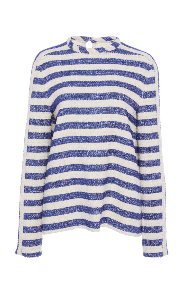 Martin Grant Round Neck Stripe Pullover