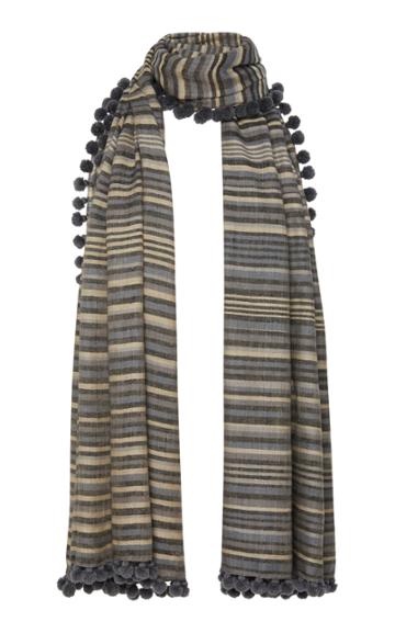 Matta Dupatta Noor Striped Cashmere Shawl