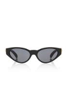 Versace Cat-eye Frame Logo-embellished Acetate Sunglasses